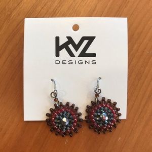 *Free with Purchase* Mayan Beaded Earrings
